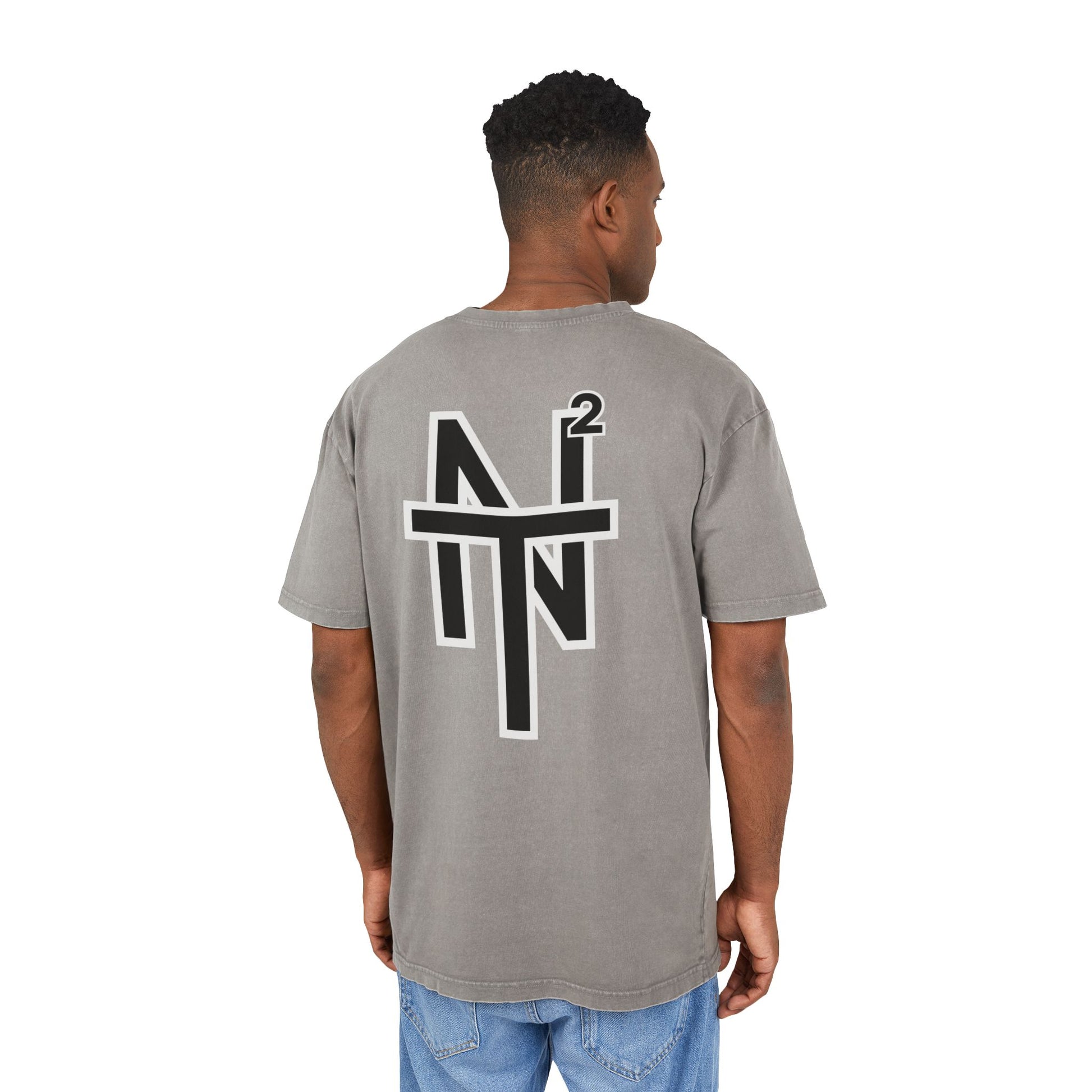 NT2 Oversize Acid Wash Tee — NT2 Minimal Logo