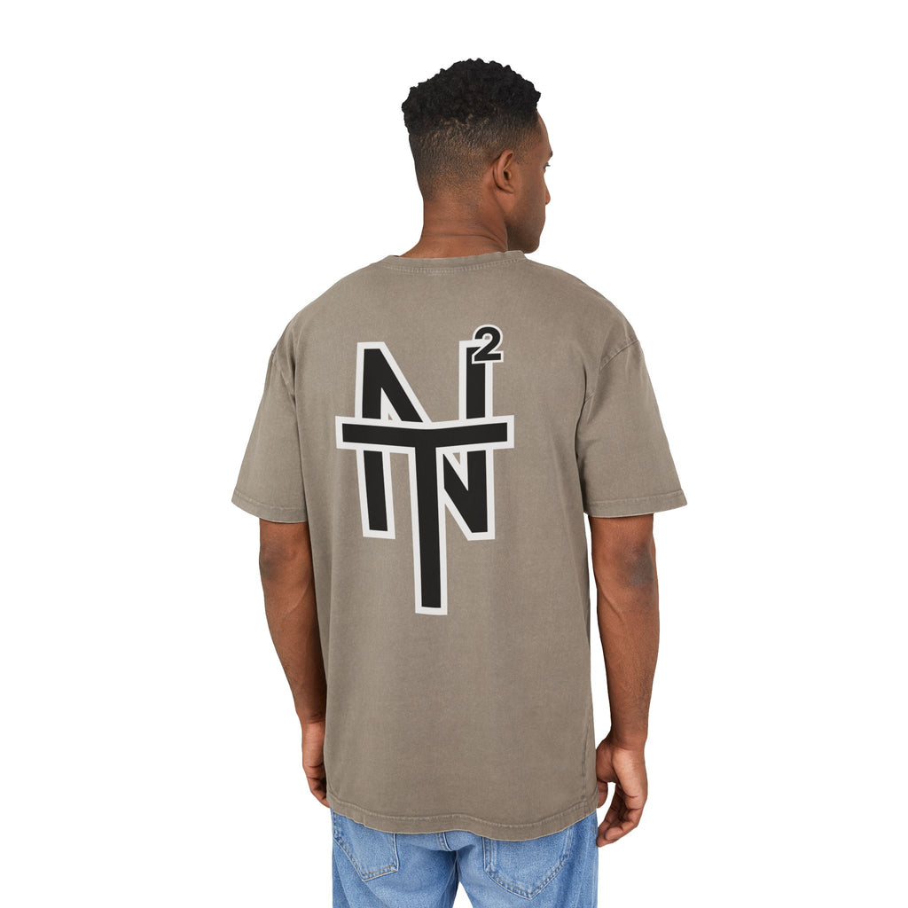 NT2 Oversize Acid Wash Tee — NT2 Minimal Logo