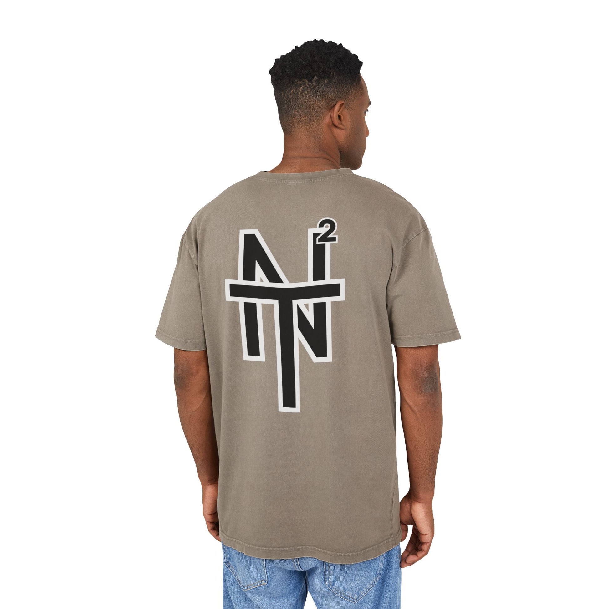 NT2 Oversize Acid Wash Tee — NT2 Minimal Logo
