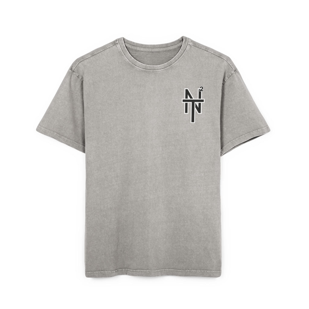 NT2 Oversize Acid Wash Tee — NT2 Minimal Logo