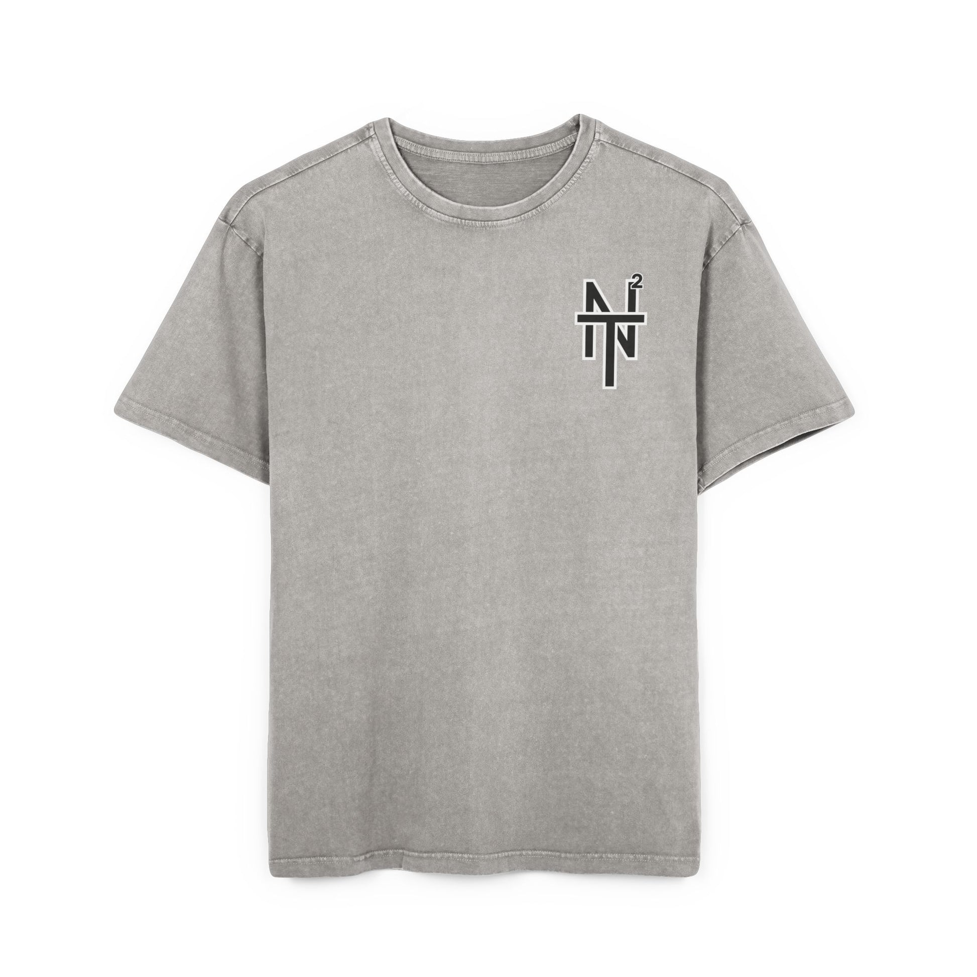 NT2 Oversize Acid Wash Tee — NT2 Minimal Logo