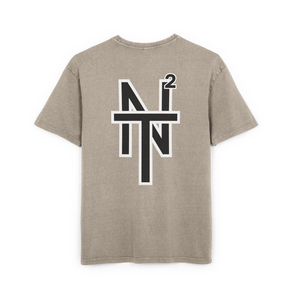 NT2 Oversize Acid Wash Tee — NT2 Minimal Logo