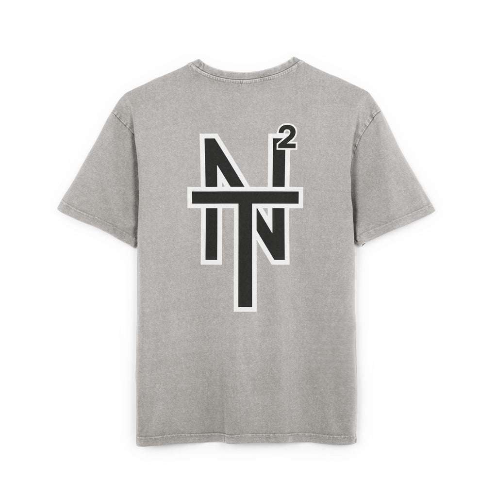 NT2 Oversize Acid Wash Tee — NT2 Minimal Logo